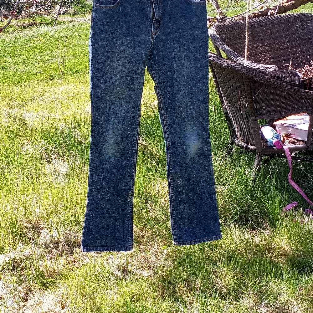 Girls' Faded Glory jeans.